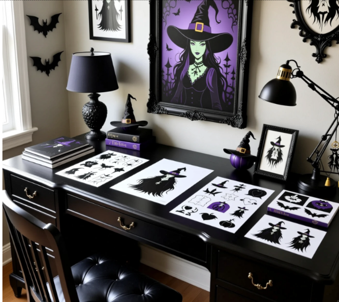 Transform Your Space with Bewitching Gothic Printables